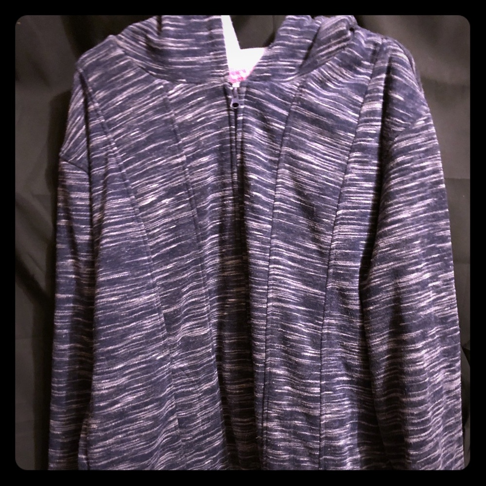 WOMAN WITHIN HOODED SWEATSHIRT WITH EXTRA LINING